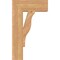 Ekena Millwork Funston Block Smooth Bracket, Western Red Cedar, 5 1/2"W x 18"D x 30"H BKT06X18X30FST05SWR - alternate 2